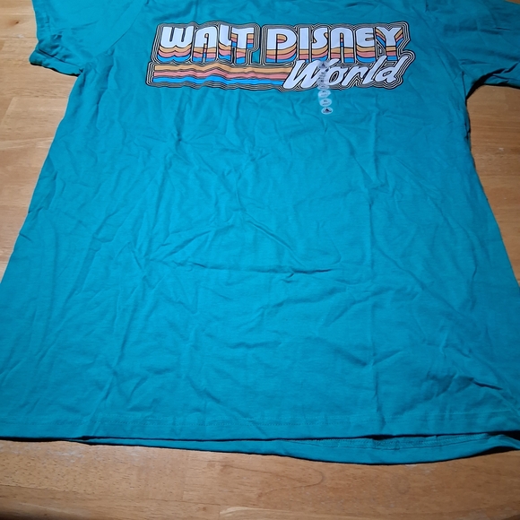 Disney Teal Short Sleeve Tee - Picture 1 of 3